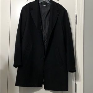 Long black jacket